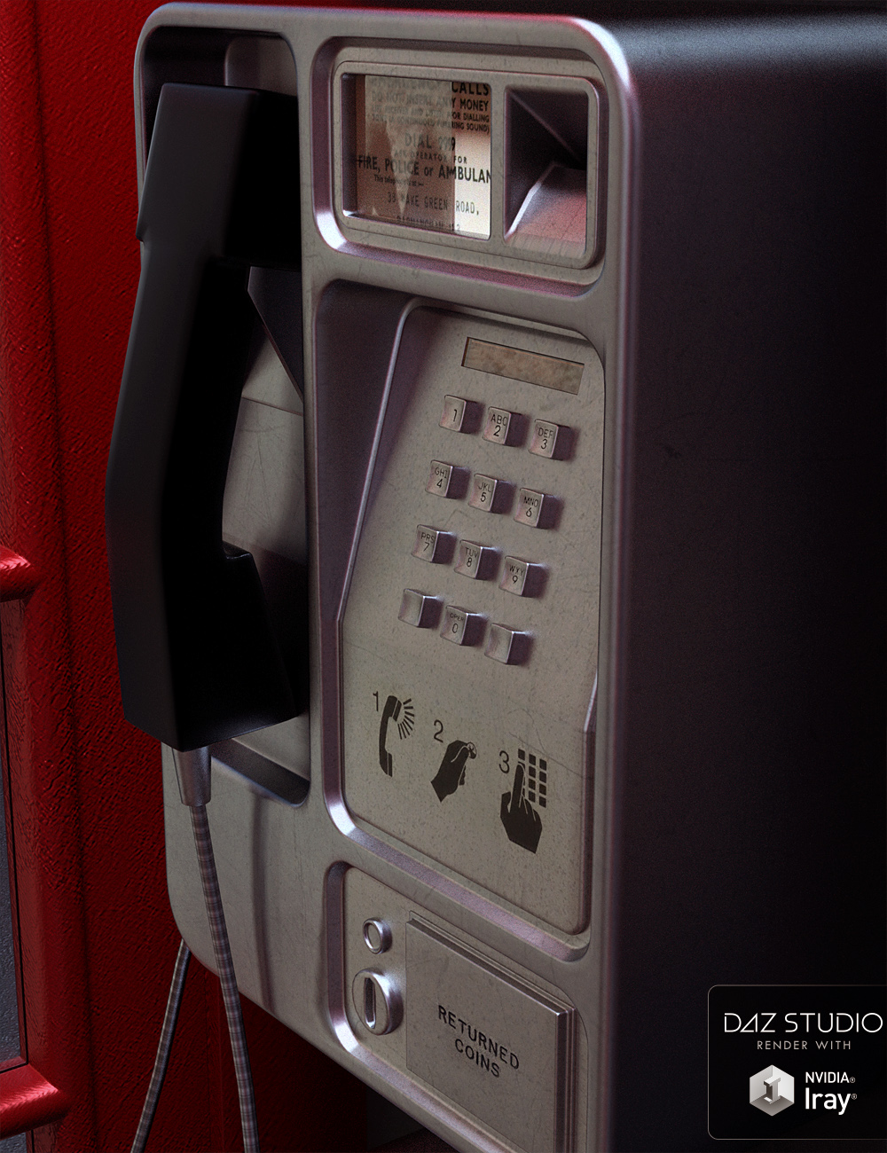 British Street Furniture British Street Furniture by: David BrinnenForbiddenWhispers, 3D Models by Daz 3D