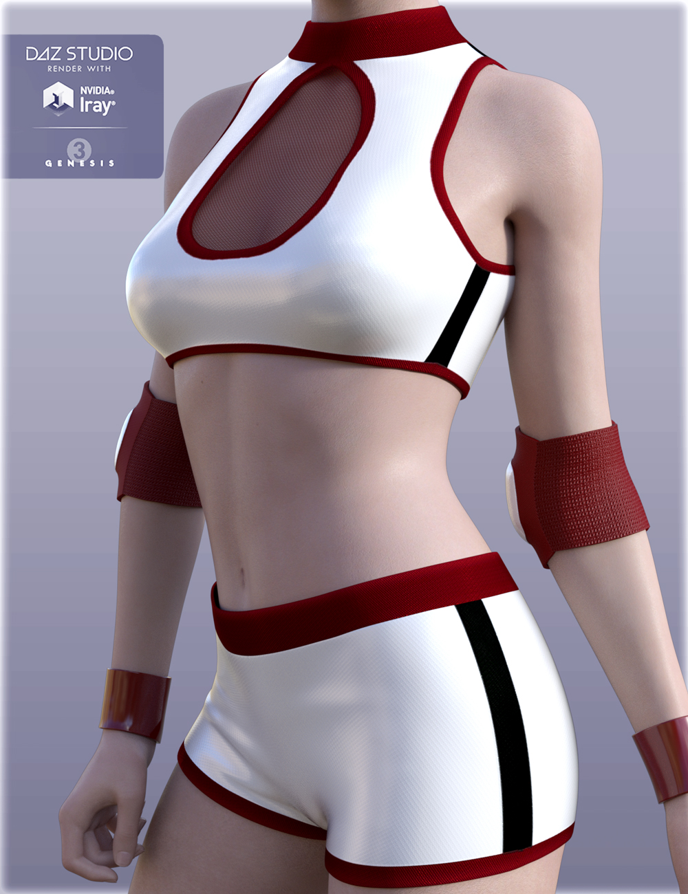 H&C Pro Wrestling Set for Genesis 3 Female(s) by: IH Kang, 3D Models by Daz 3D