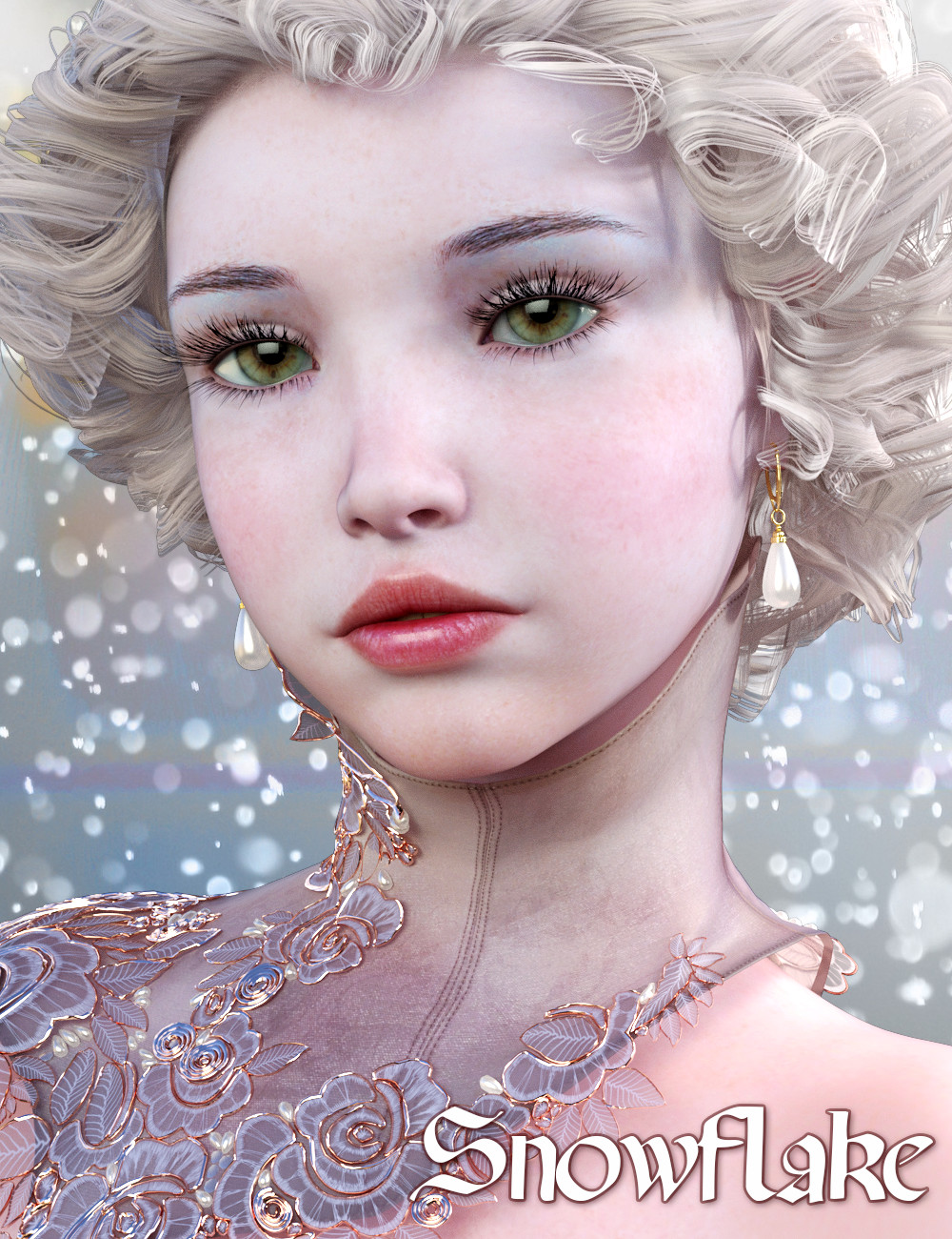 Snowflake for Aiko 7 by: Virtual_World, 3D Models by Daz 3D