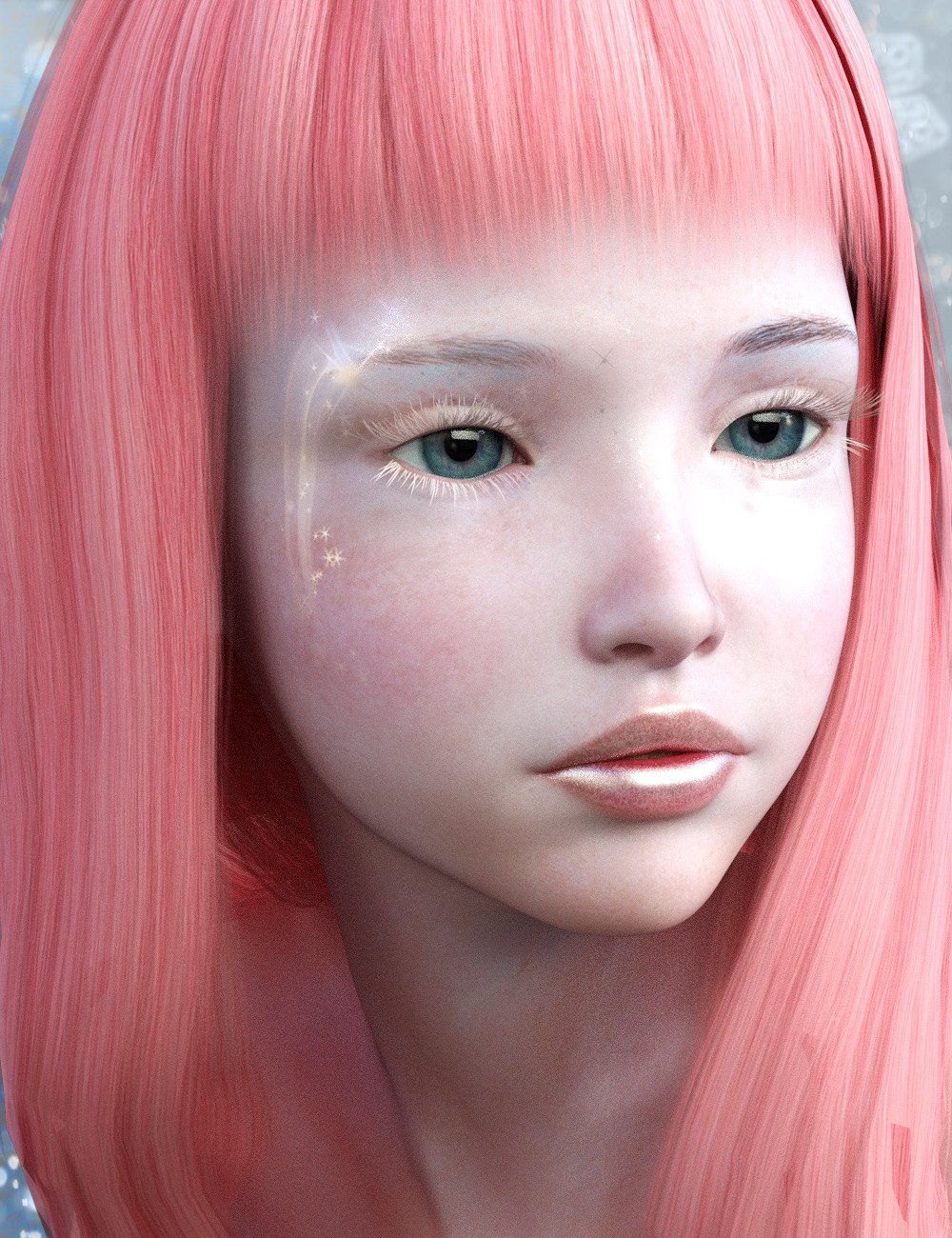 Snowflake for Aiko 7 | Daz 3D