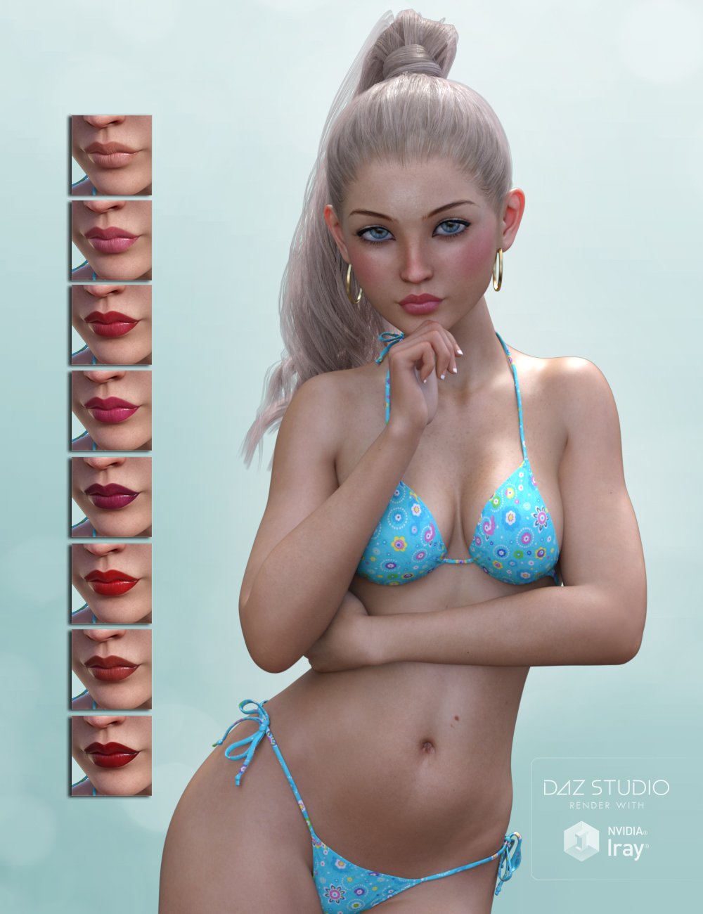 Millie for Aiko 7 by: Freja, 3D Models by Daz 3D