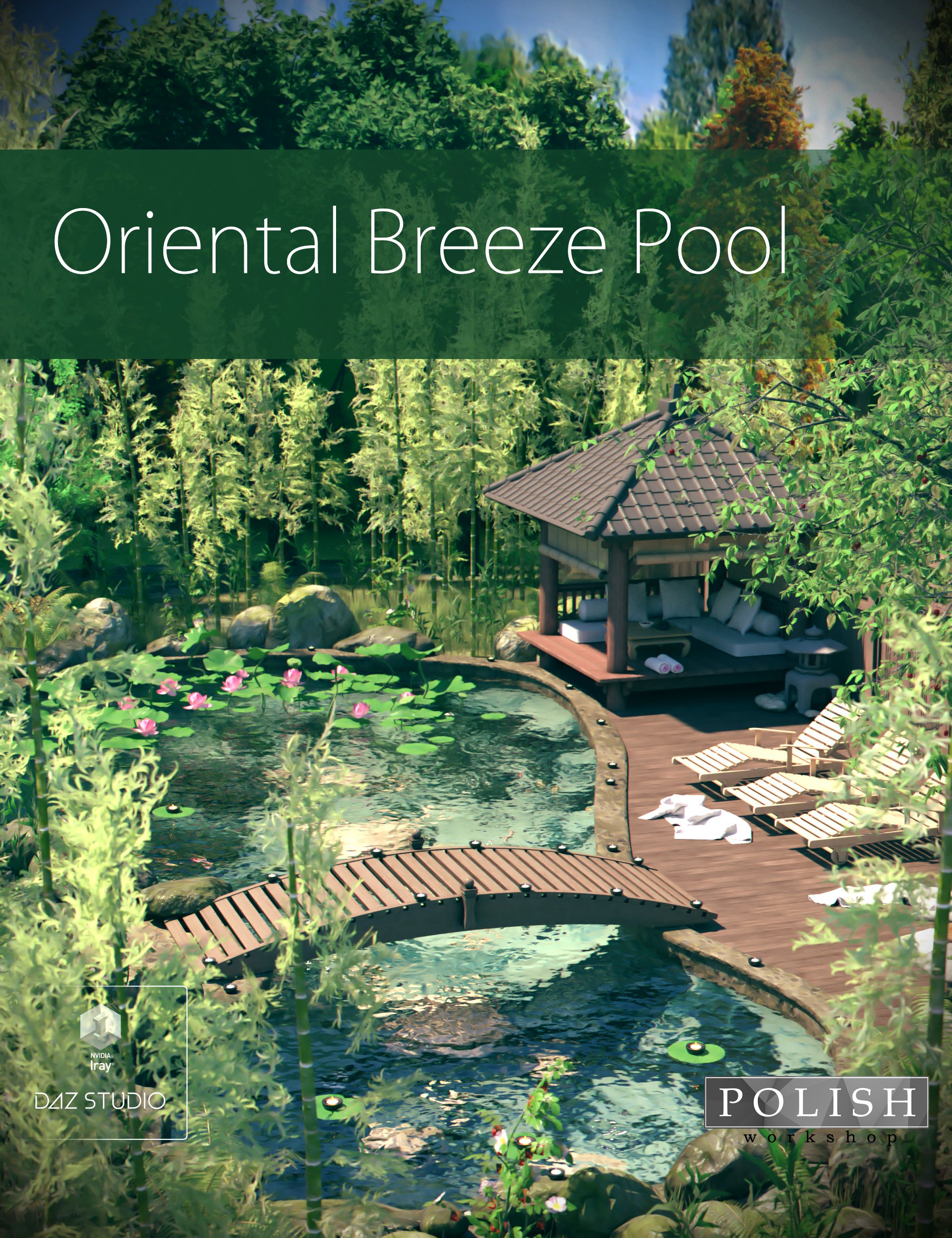 Oriental Breeze Pool by: Polish, 3D Models by Daz 3D