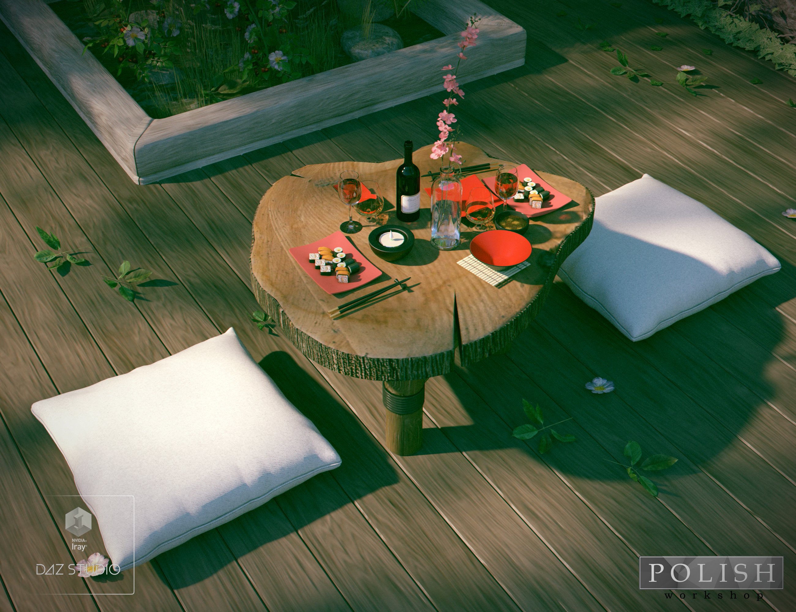 Oriental Breeze Pool Oriental Breeze Pool by: Polish, 3D Models by Daz 3D