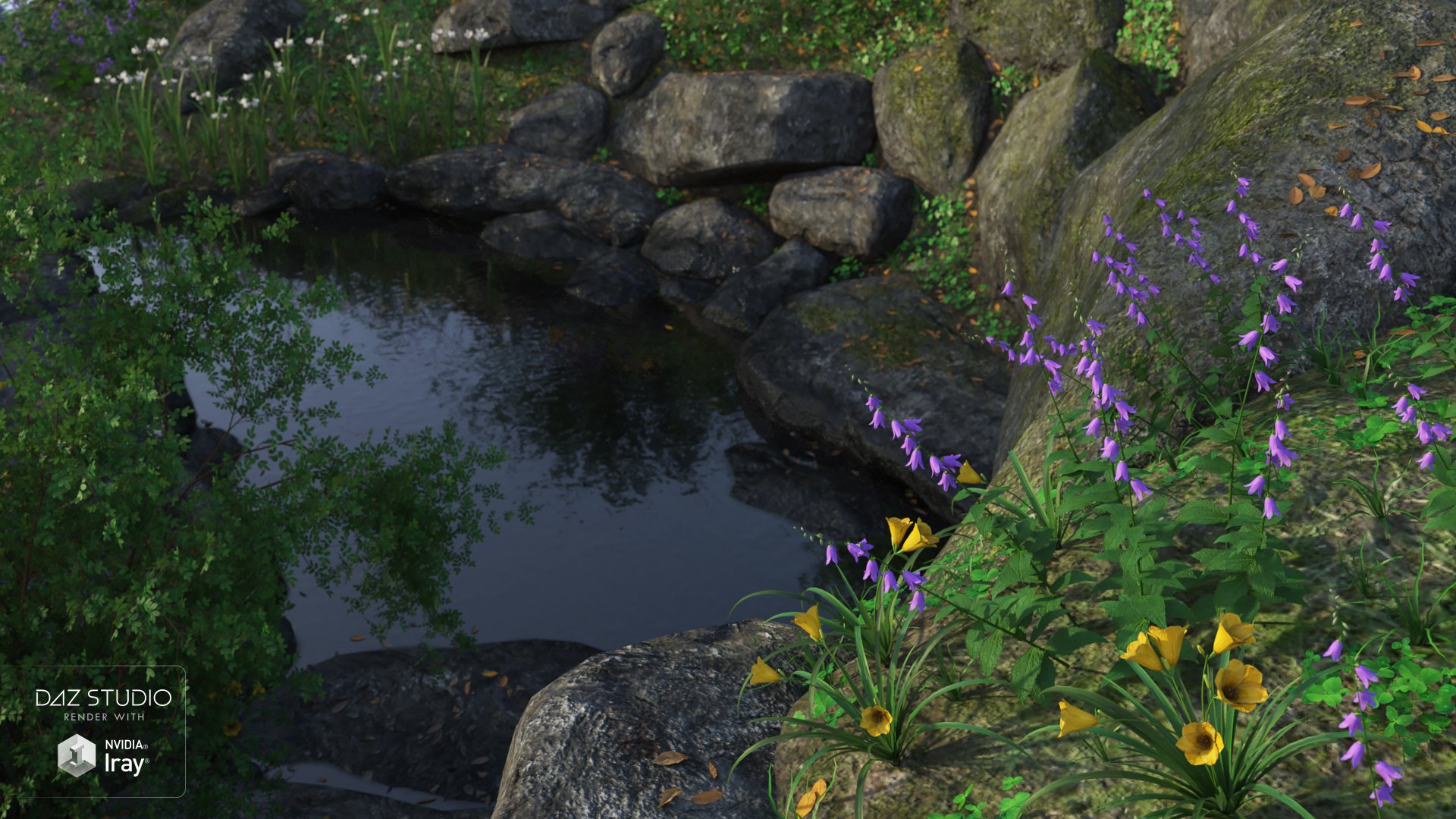 Water Spring Water Spring by: Andrey PestryakovPeanterra, 3D Models by Daz 3D