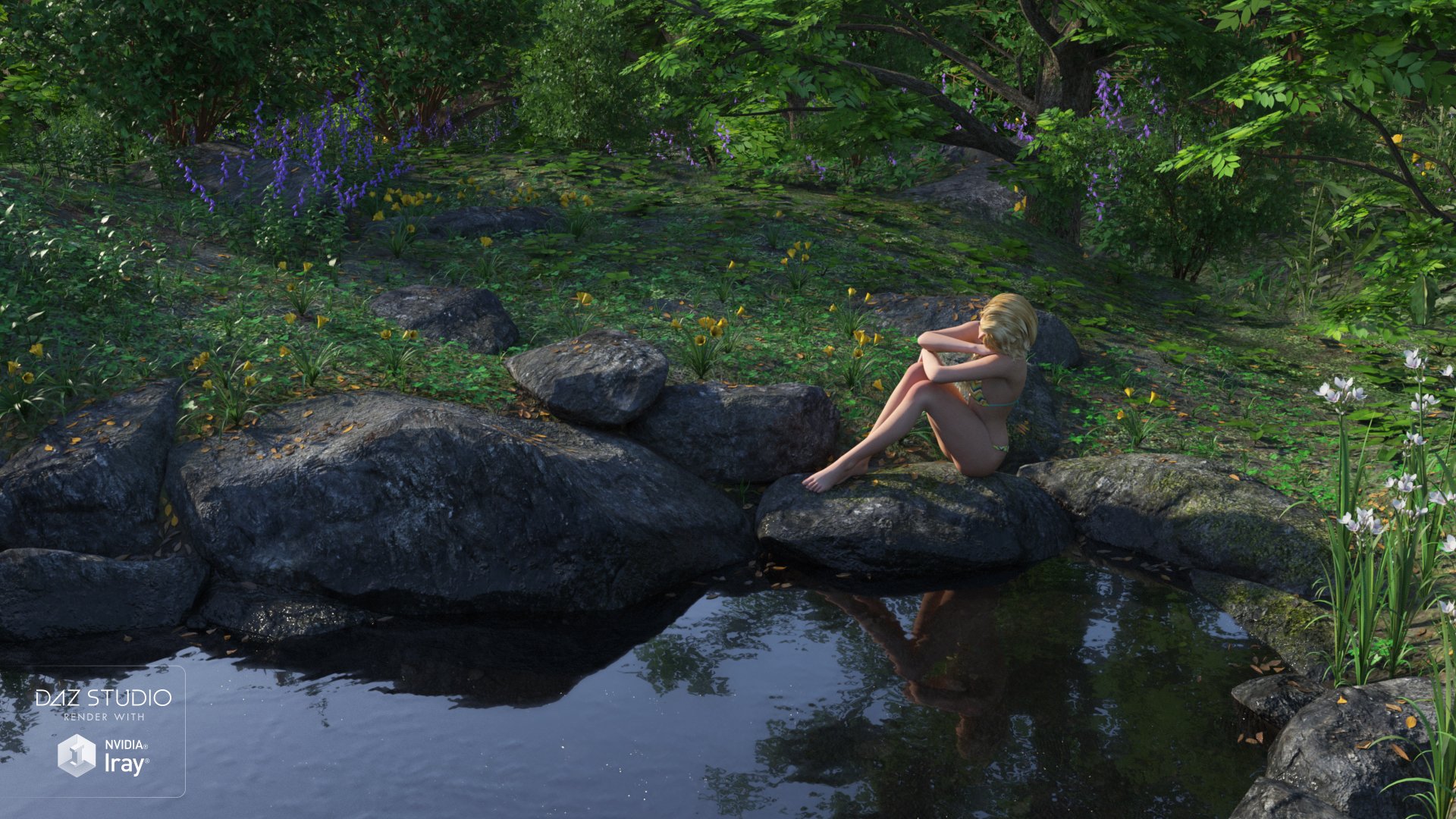 Water Spring Water Spring by: Andrey PestryakovPeanterra, 3D Models by Daz 3D