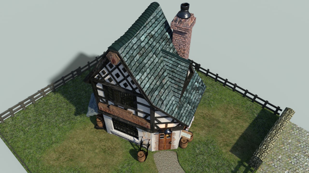 Old Toon Tavern Old Toon Tavern by: PerspectX, 3D Models by Daz 3D