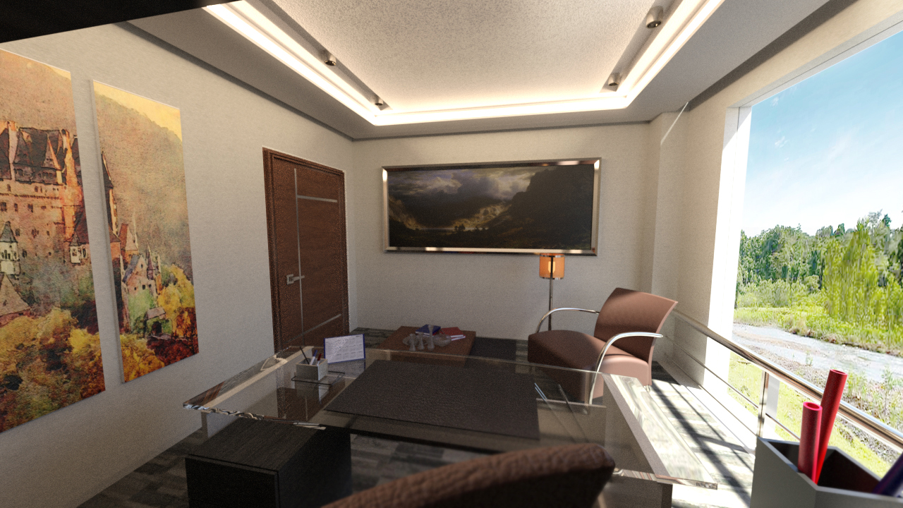 Tesla Study Room by: Tesla3dCorp, 3D Models by Daz 3D