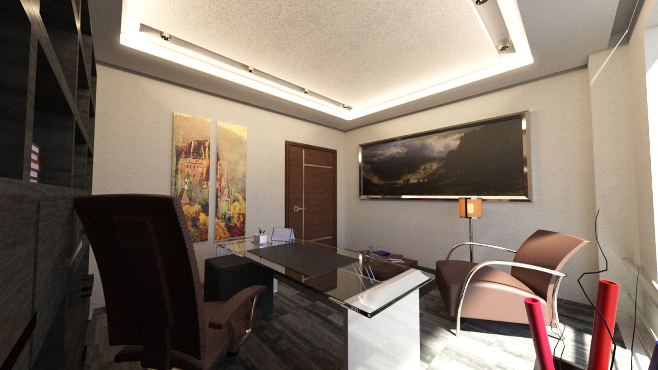 Tesla Study Room Tesla Study Room by: Tesla3dCorp, 3D Models by Daz 3D
