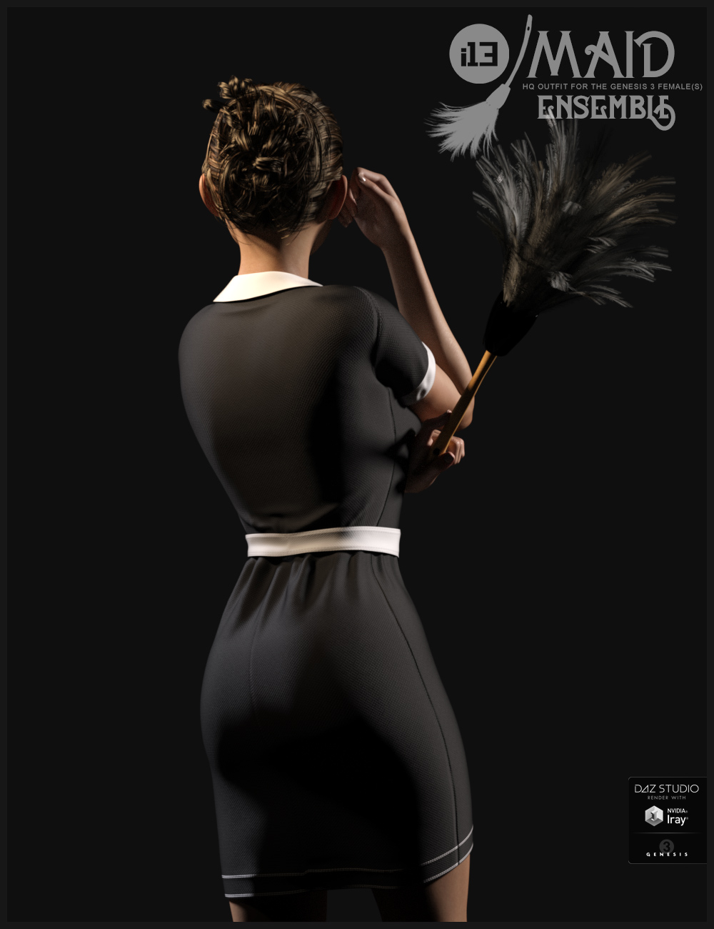 i13 Maid Ensemble and Poses for the Genesis 3 Female(s) i13 Maid Ensemble and Poses for the Genesis 3 Female(s) by: ironman13, 3D Models by Daz 3D