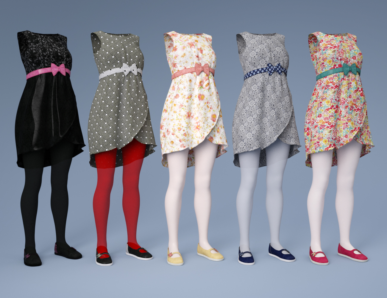 Sunday Morning Outfit for Genesis 3 Female(s) by: Anna BenjaminBarbara Brundon, 3D Models by Daz 3D