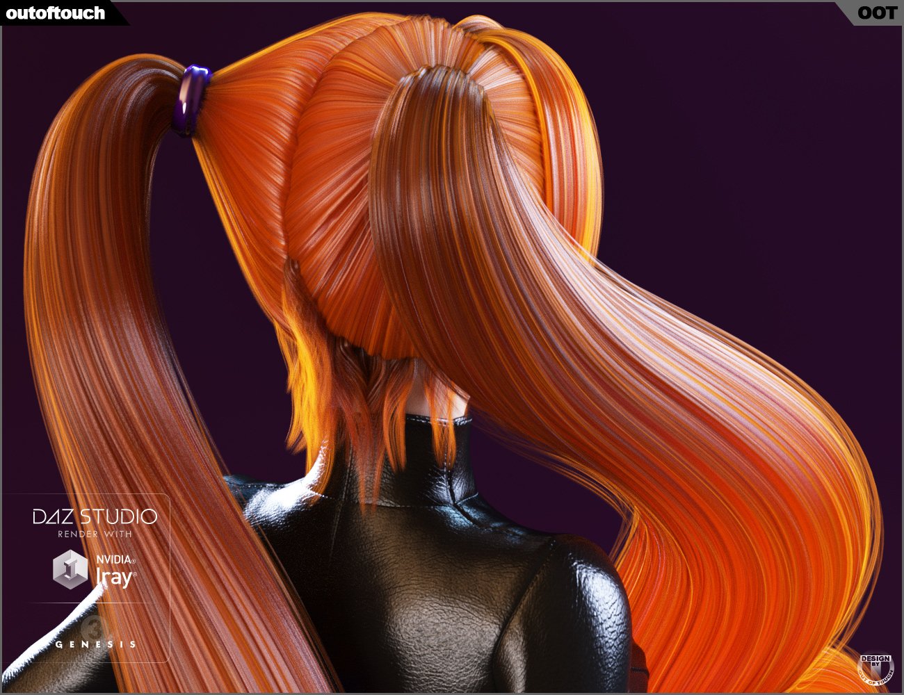Swirly Pigtails Stylized Hair for Genesis 3 Female(s) Swirly Pigtails Stylized Hair for Genesis 3 Female(s) by: outoftouch, 3D Models by Daz 3D