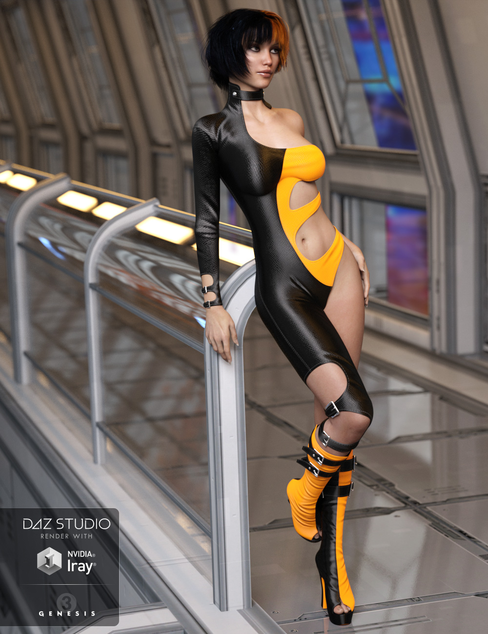 Two Phased Outfit for Genesis 3 Female(s) Two Phased Outfit for Genesis 3 Female(s) by: Lilflame, 3D Models by Daz 3D
