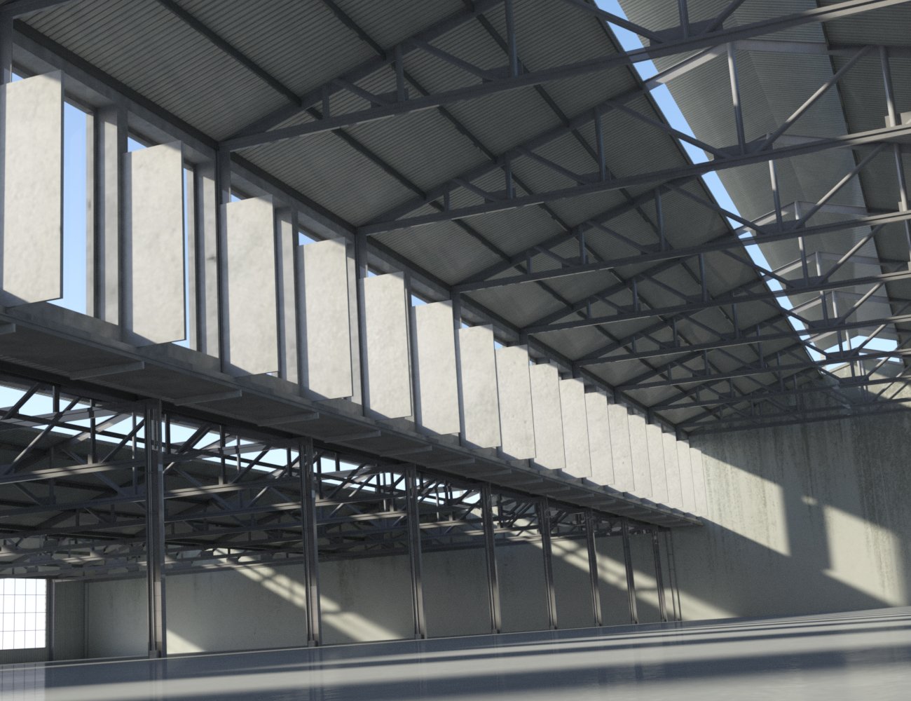 The Hangar by: DarkEdgeDesign, 3D Models by Daz 3D