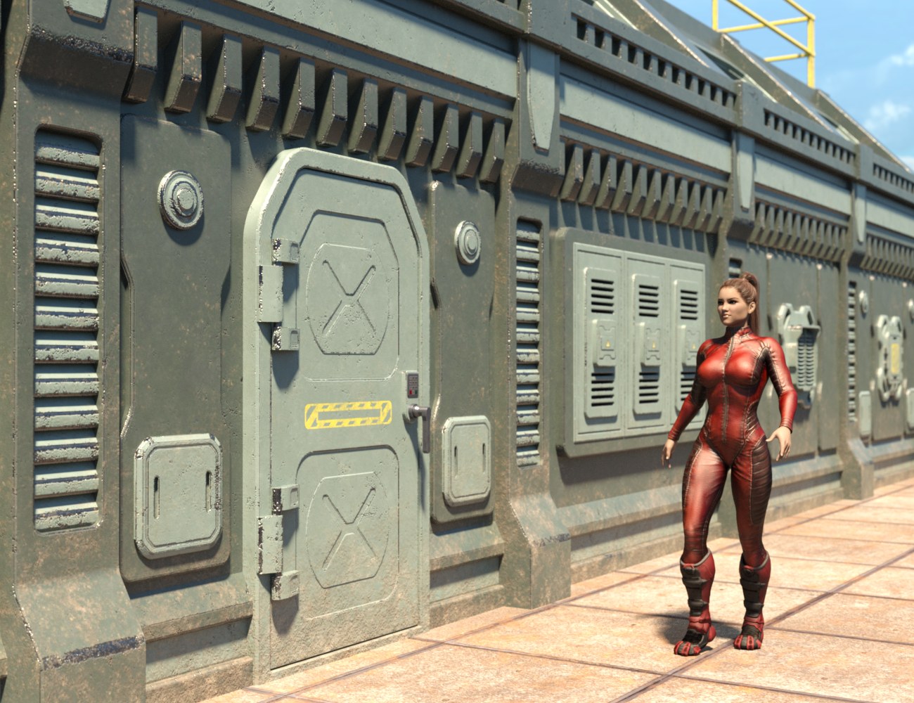 Nexus Base Building 1337 Nexus Base Building 1337 by: Nightshift3D, 3D Models by Daz 3D