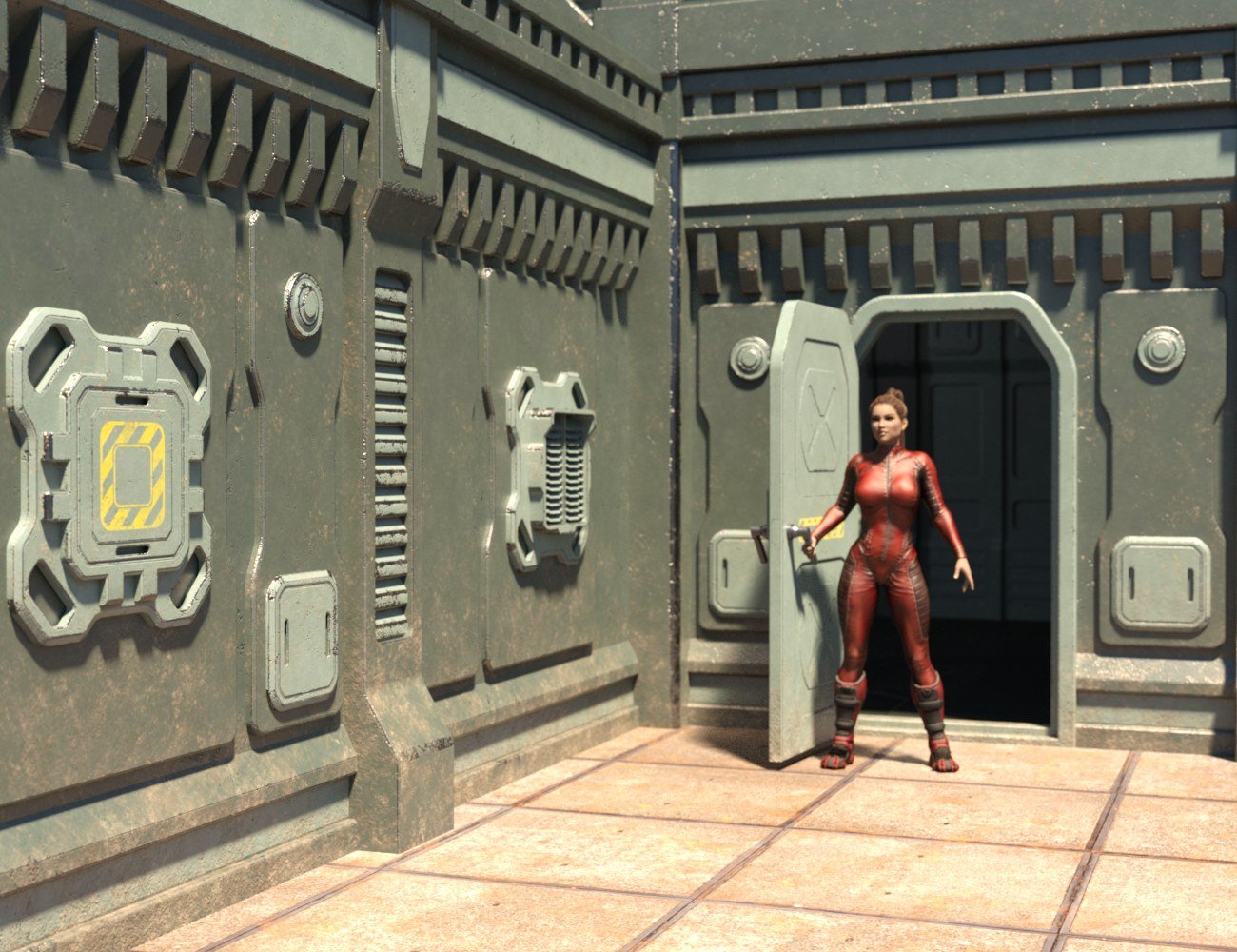 Nexus Base Building 1337 Nexus Base Building 1337 by: Nightshift3D, 3D Models by Daz 3D