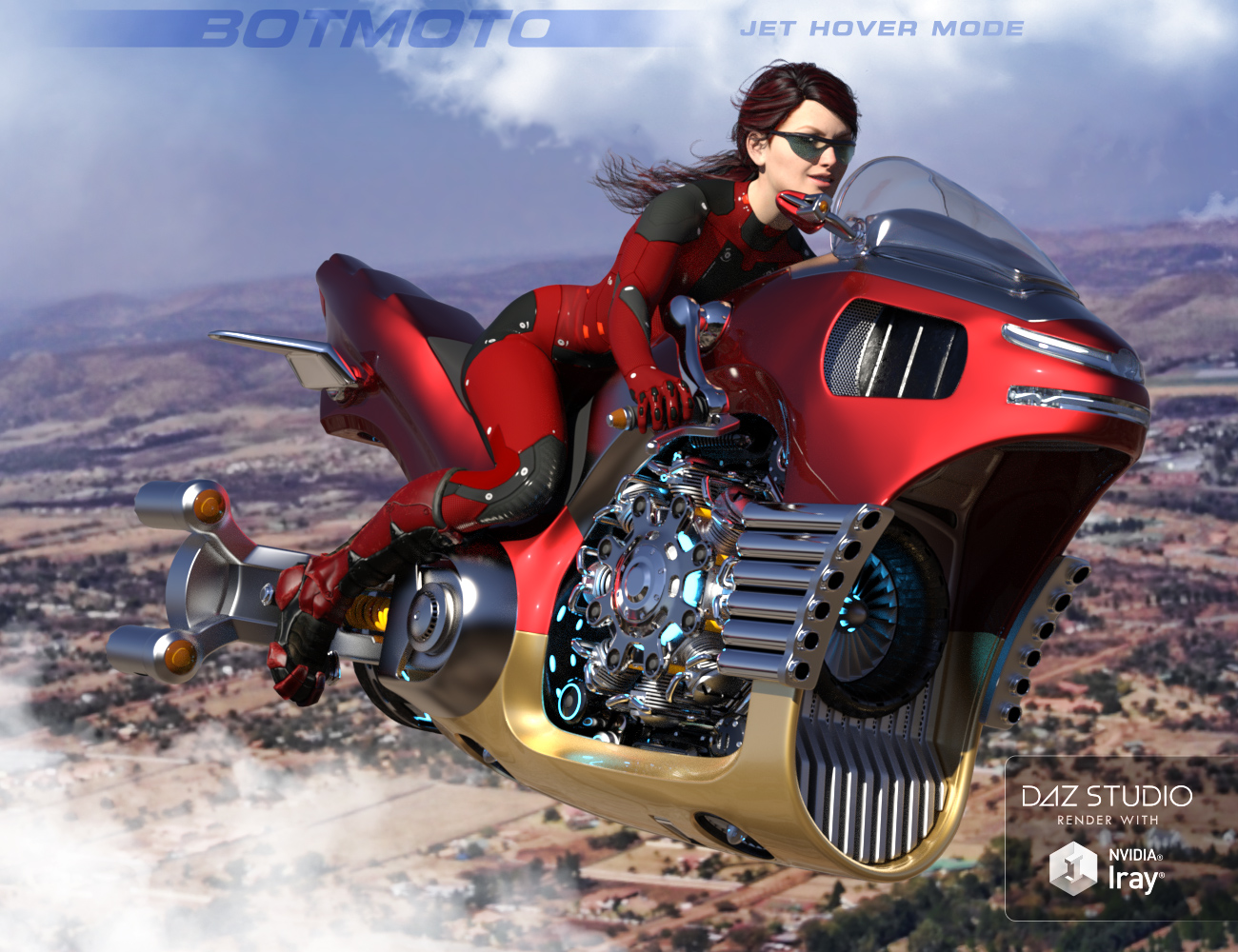 BotMoto BotMoto by: Parris, 3D Models by Daz 3D