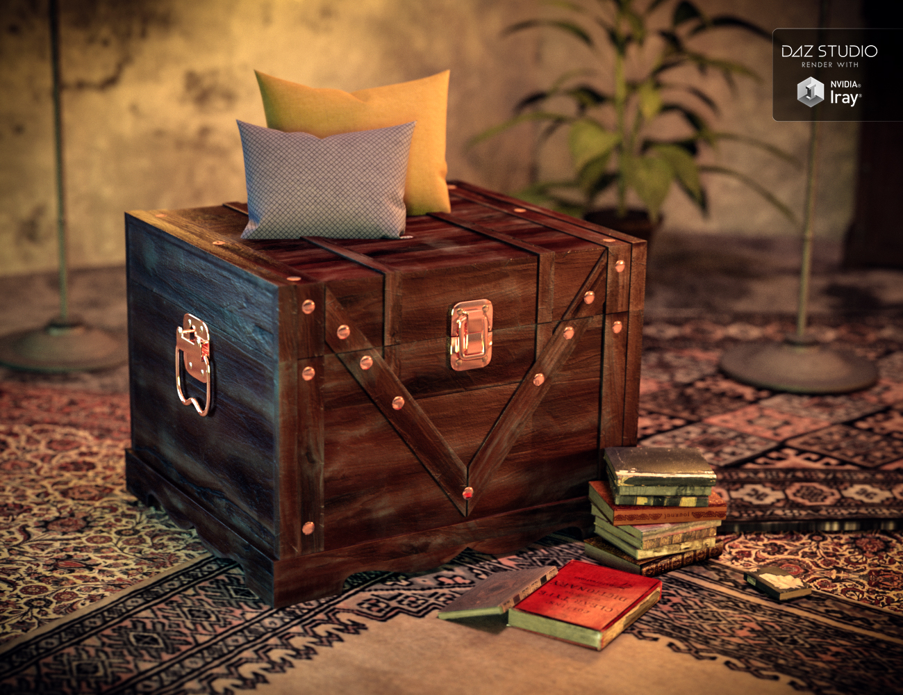 Old World Chamber by: , 3D Models by Daz 3D