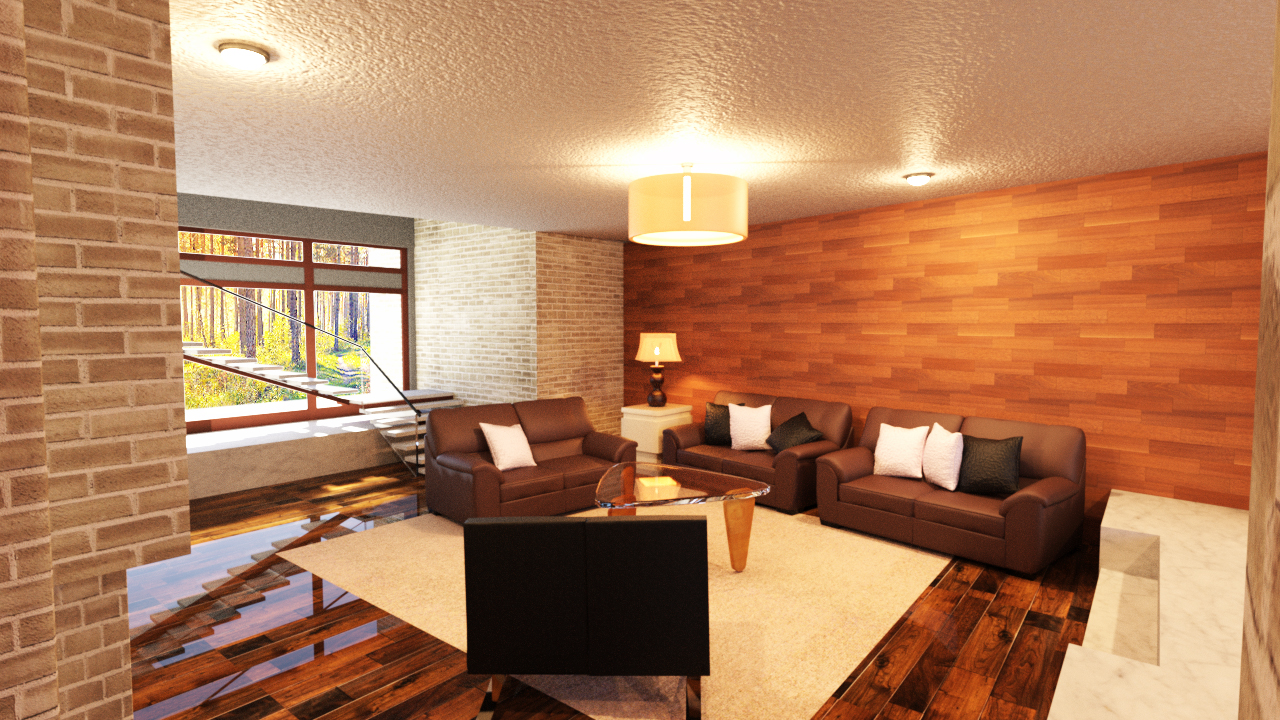Tesla Living Room 3 by: Tesla3dCorp, 3D Models by Daz 3D