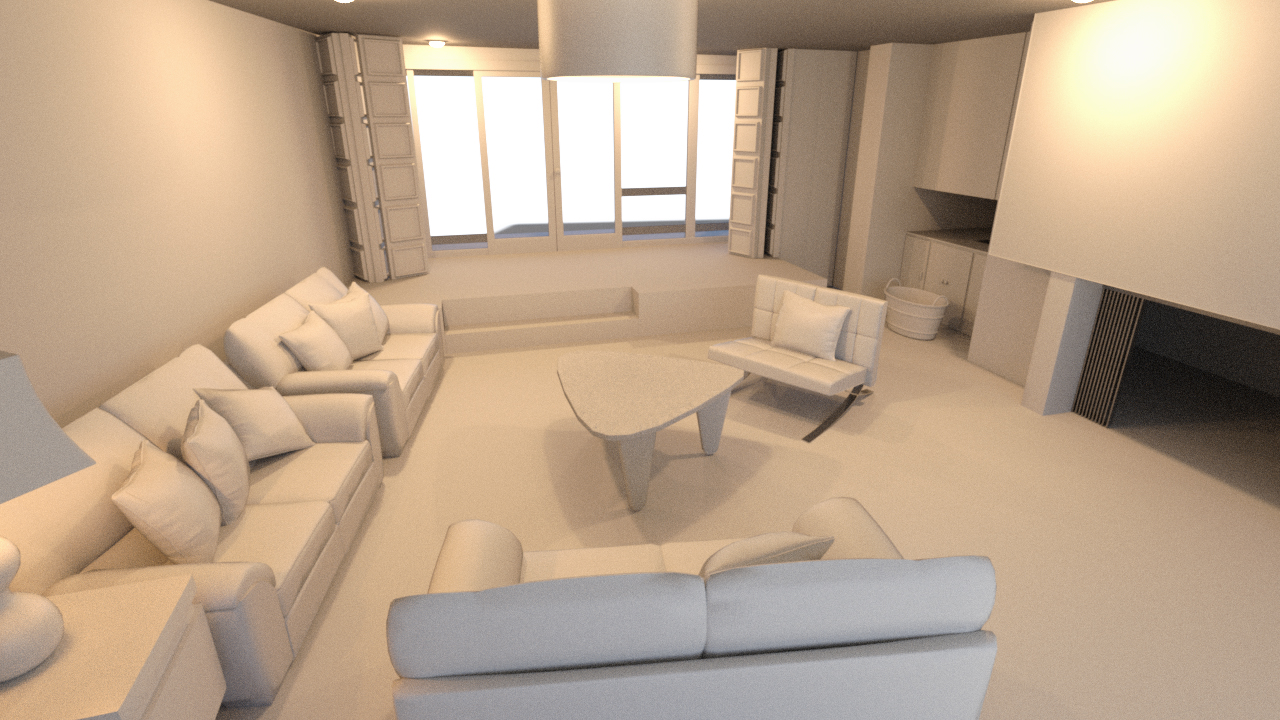 Tesla Living Room 3 by: Tesla3dCorp, 3D Models by Daz 3D