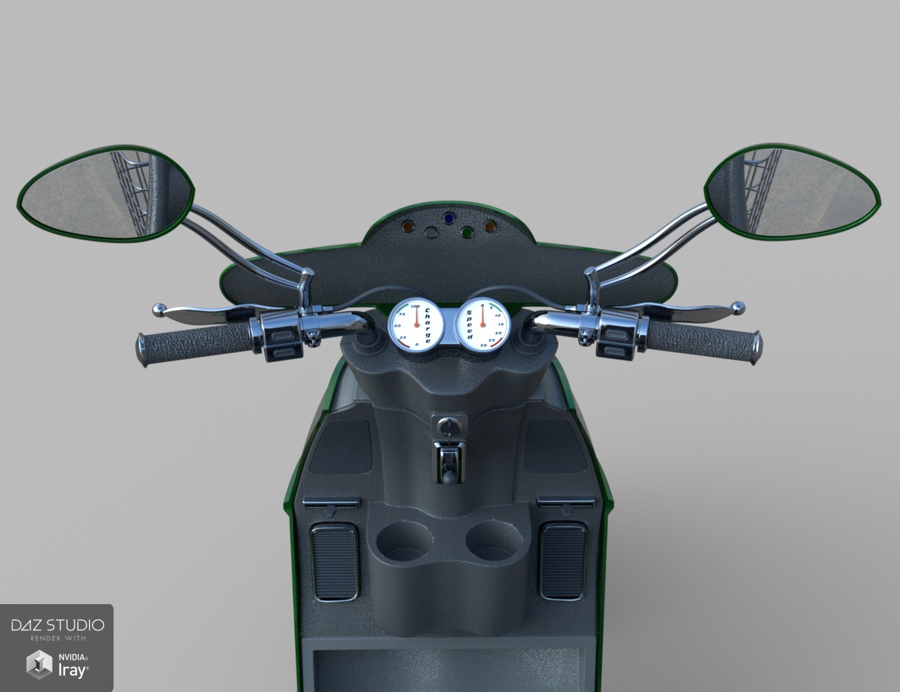 The Wanderer Mobility Scooter The Wanderer Mobility Scooter by: Mechaven, 3D Models by Daz 3D