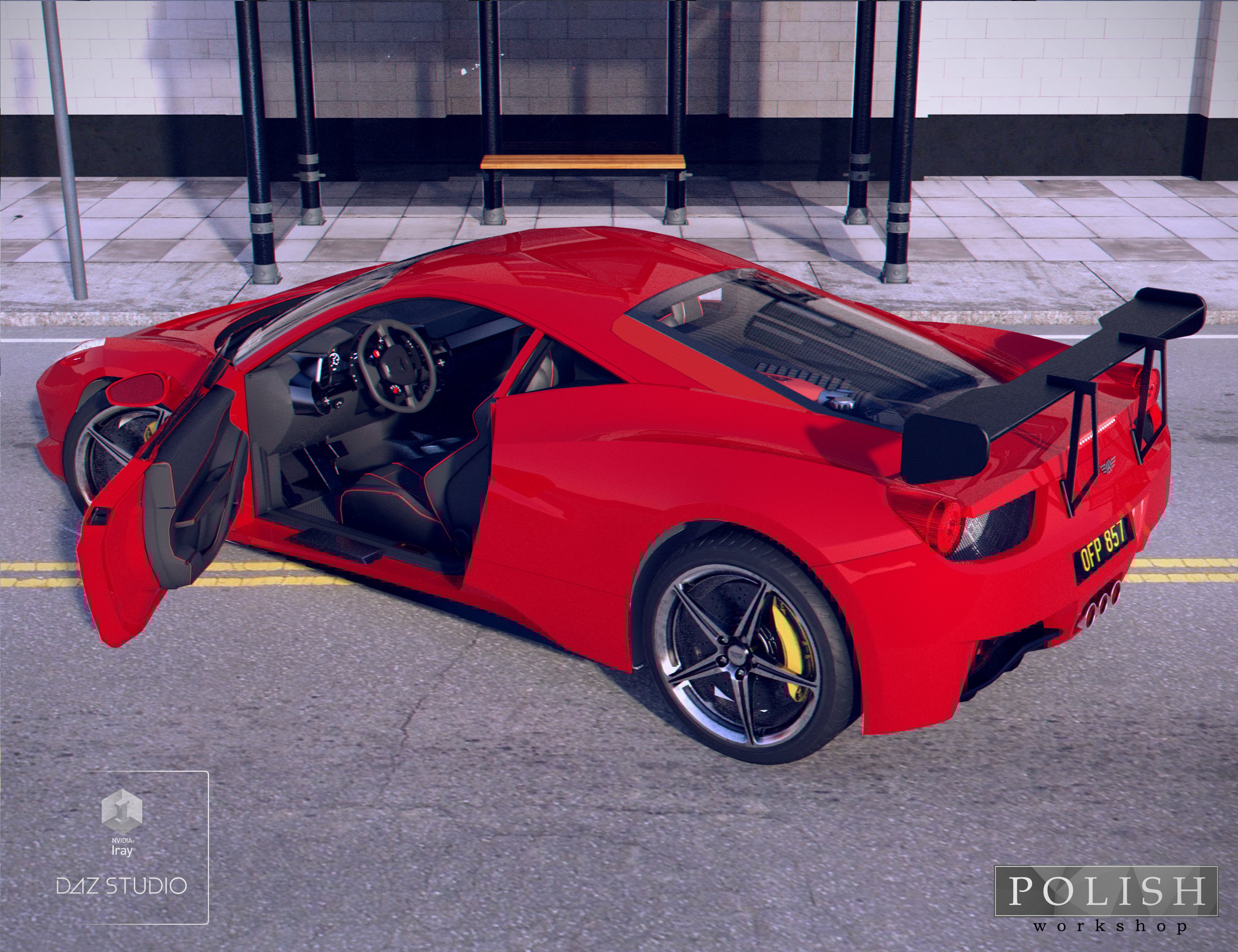 Astro Sport Car Astro Sport Car by: Polish, 3D Models by Daz 3D