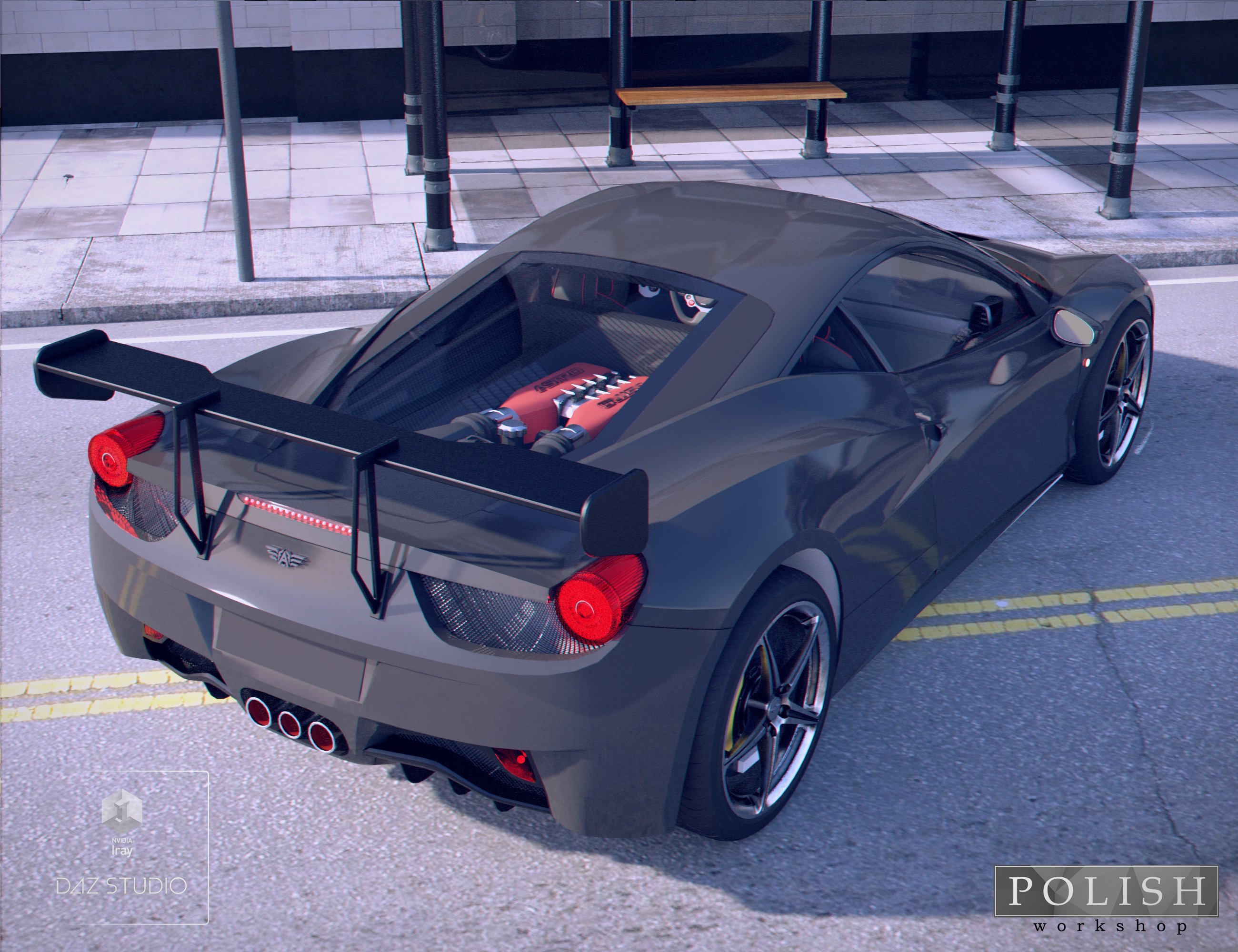 Astro Sport Car Astro Sport Car by: Polish, 3D Models by Daz 3D