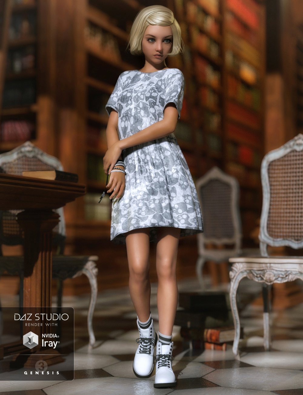 Missy Outfit for Genesis 3 Female(s) | Daz 3D