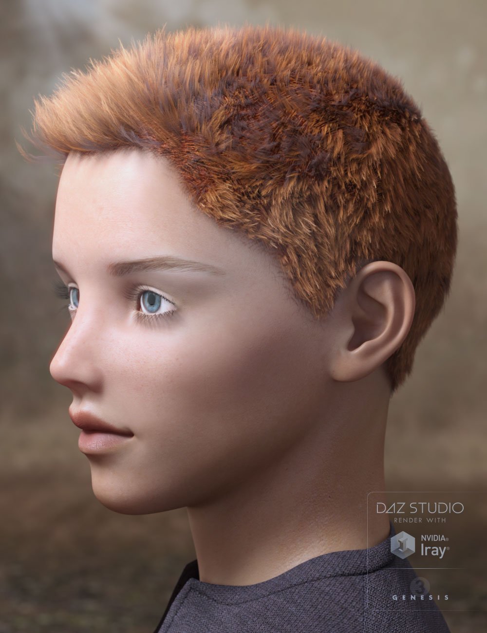 Tyler Hair for Genesis 2 & 3 Male(s) Tyler Hair for Genesis 2 & 3 Male(s) by: AprilYSH, 3D Models by Daz 3D