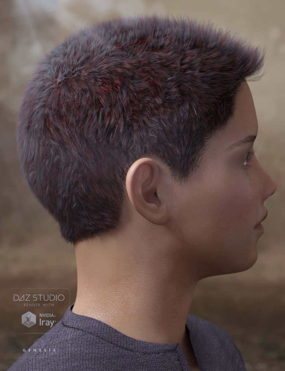 Tyler Hair for Genesis 2 & 3 Male(s) Tyler Hair for Genesis 2 & 3 Male(s) by: AprilYSH, 3D Models by Daz 3D