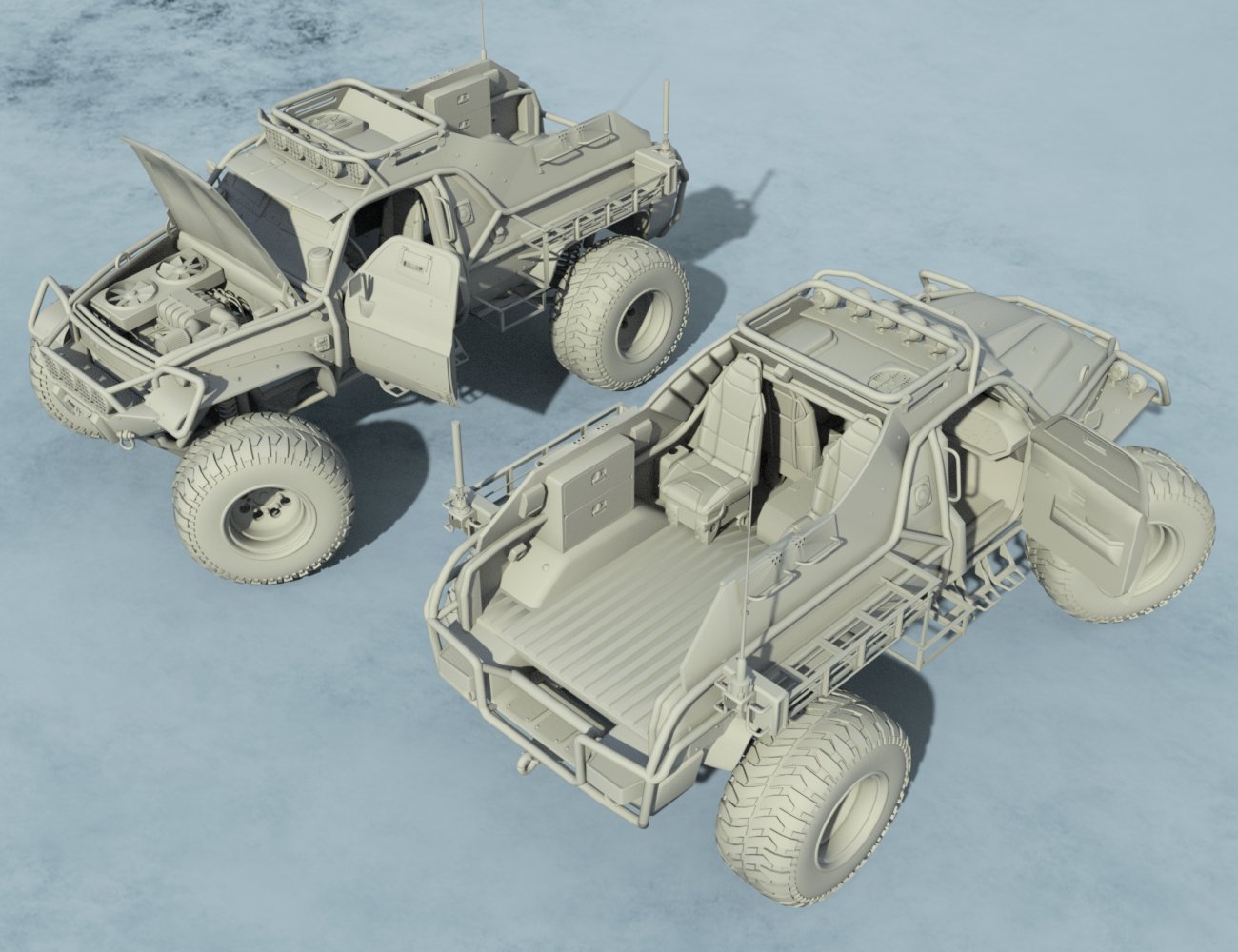 MOSV Medium Open Scout Vehicle by: DzFire, 3D Models by Daz 3D