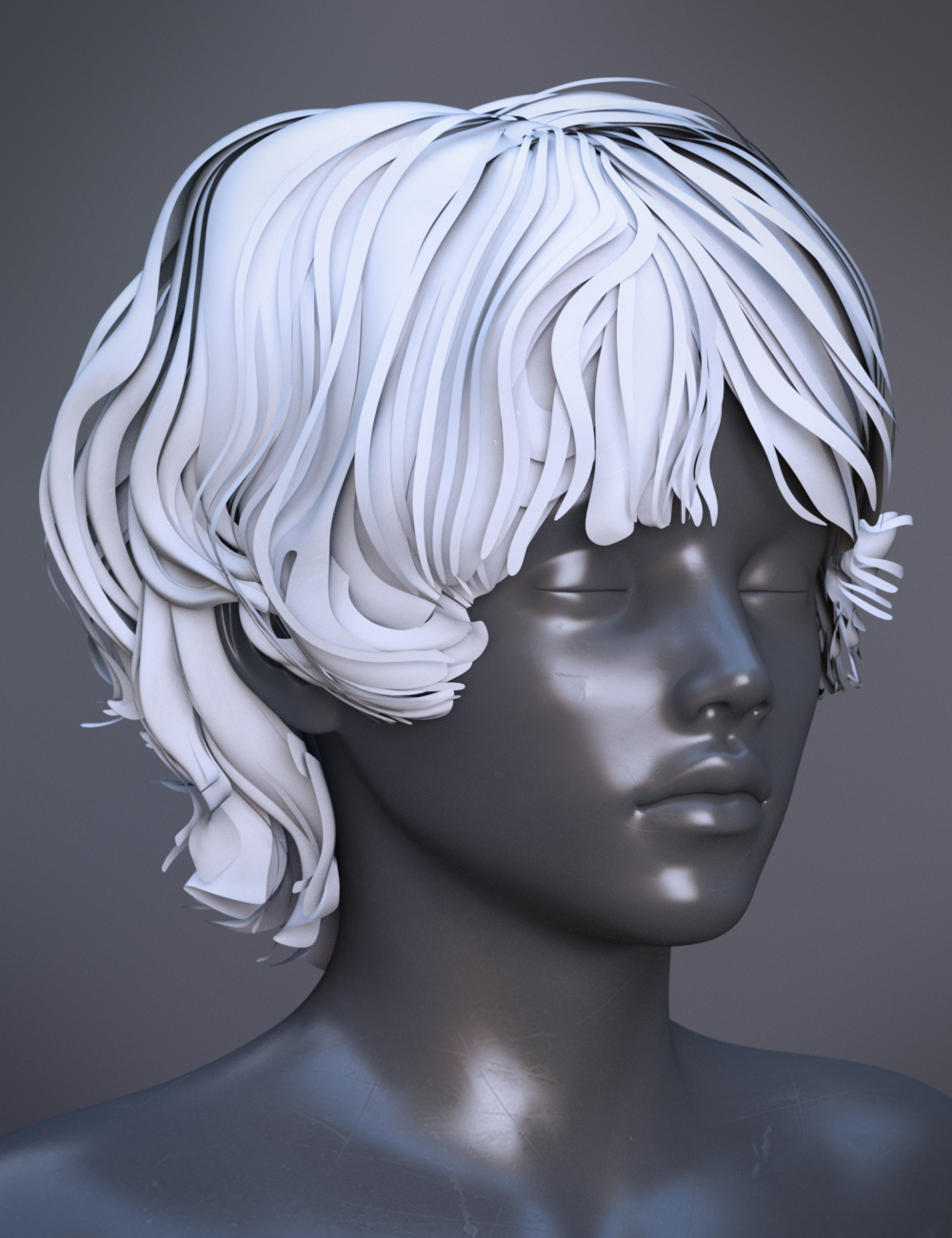 Kameron Hair for Genesis 3 Male(s) by: Propschick, 3D Models by Daz 3D