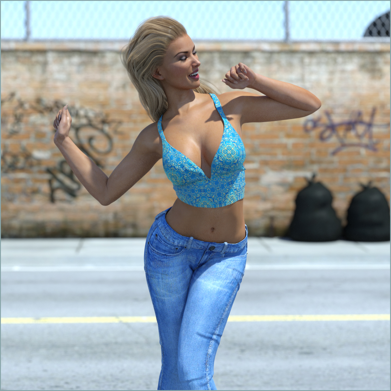Z Such A Diva Poses For The Genesis 3 Females Daz 3d 