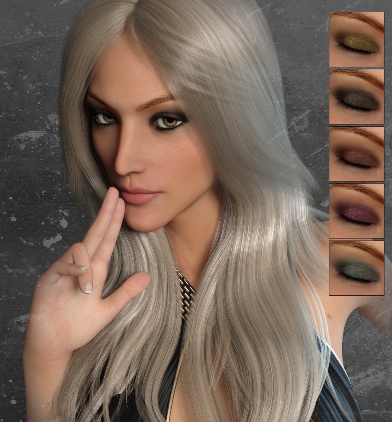 Heroes & Villains: Dee Vious for Genesis 3 Female by: SR3, 3D Models by Daz 3D