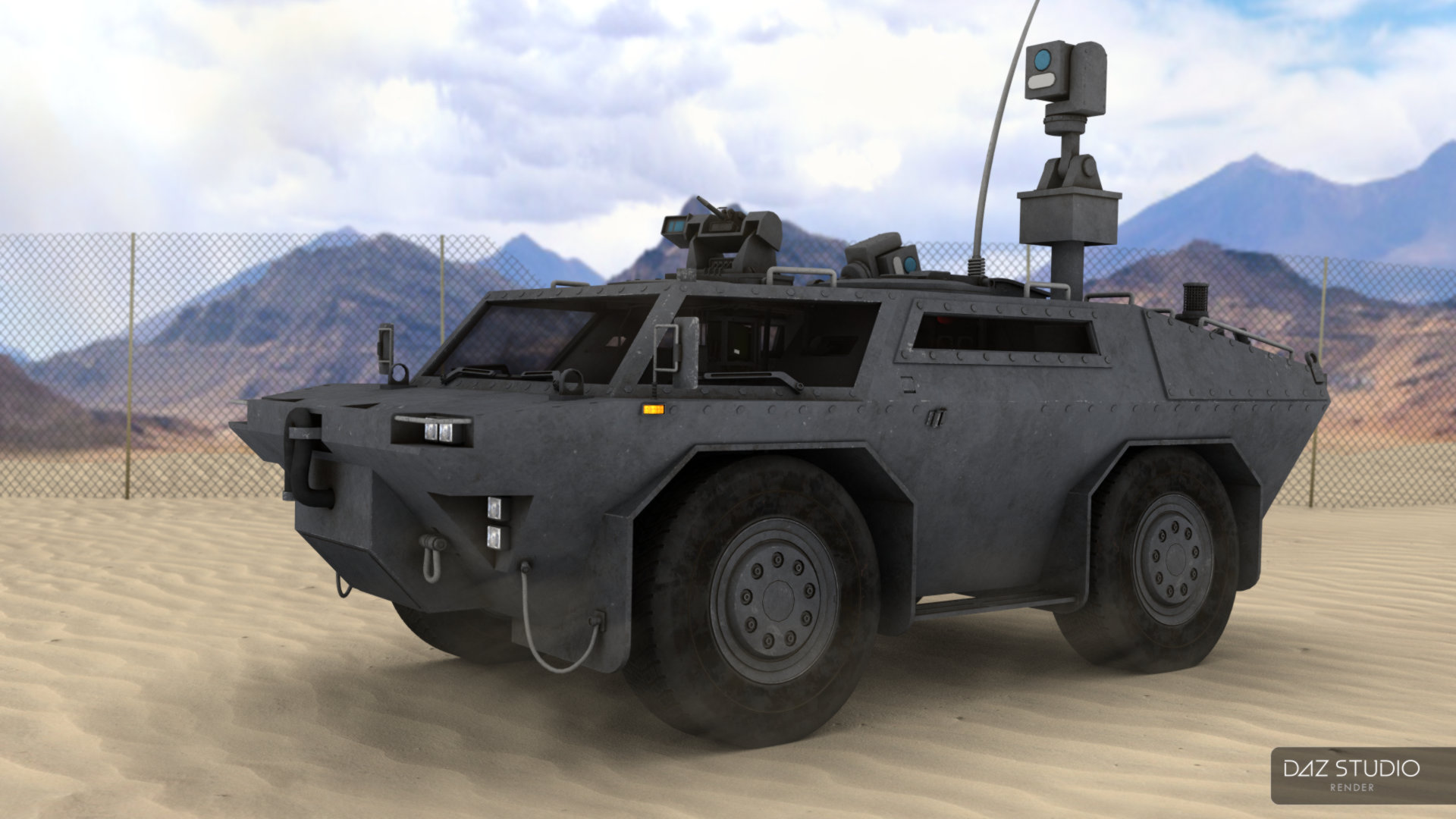 Fenneck Truck Fenneck Truck by: GavagaiMely3D, 3D Models by Daz 3D
