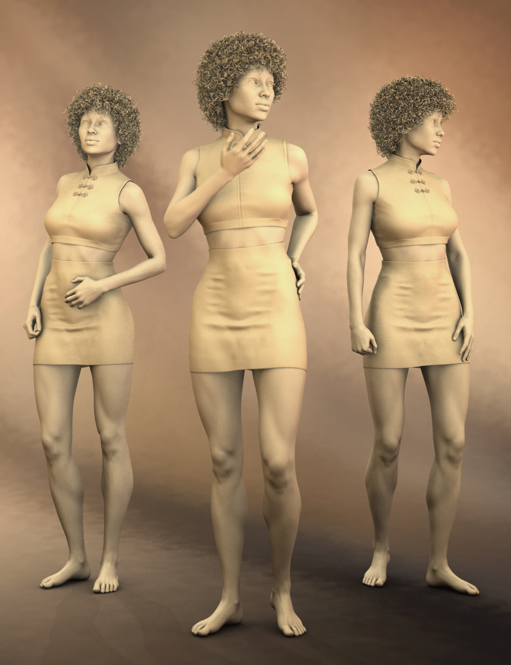 Stand Tall Poses for Monique 7 Stand Tall Poses for Monique 7 by: Quixotry, 3D Models by Daz 3D