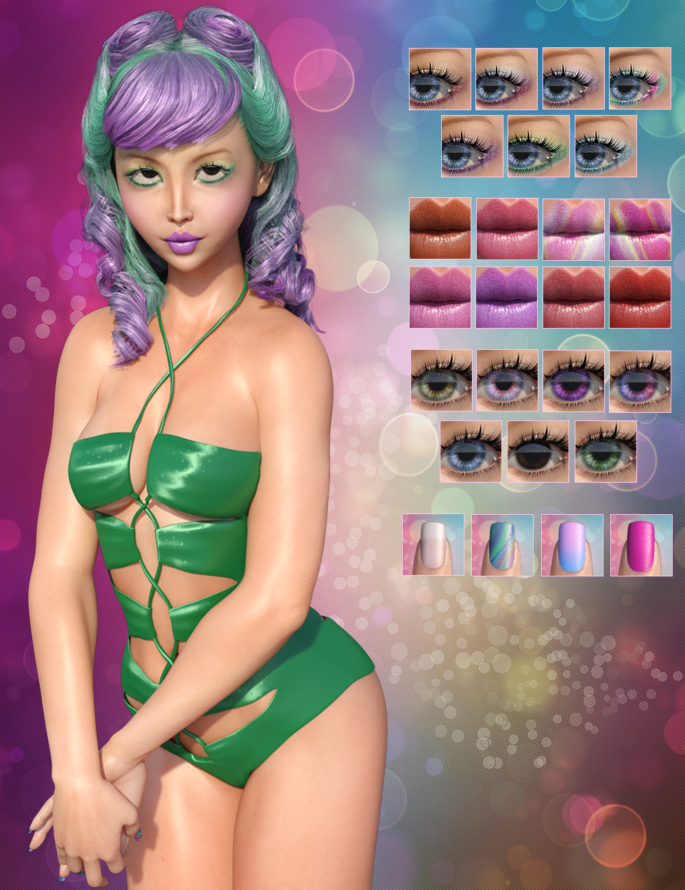 Lolly for Aiko 7 by: TwiztedMetal, 3D Models by Daz 3D