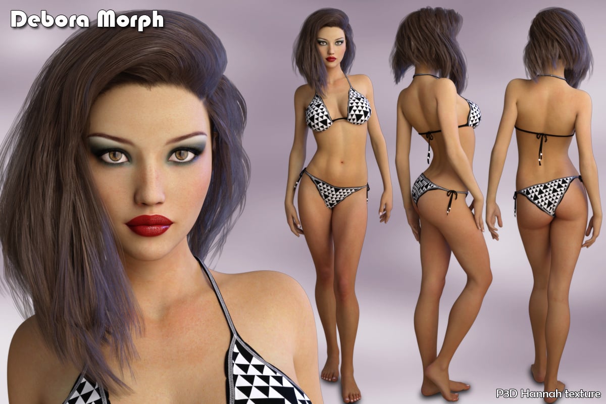 Massive Morphs For Genesis 3 Female S 3d Models For Poser And Daz