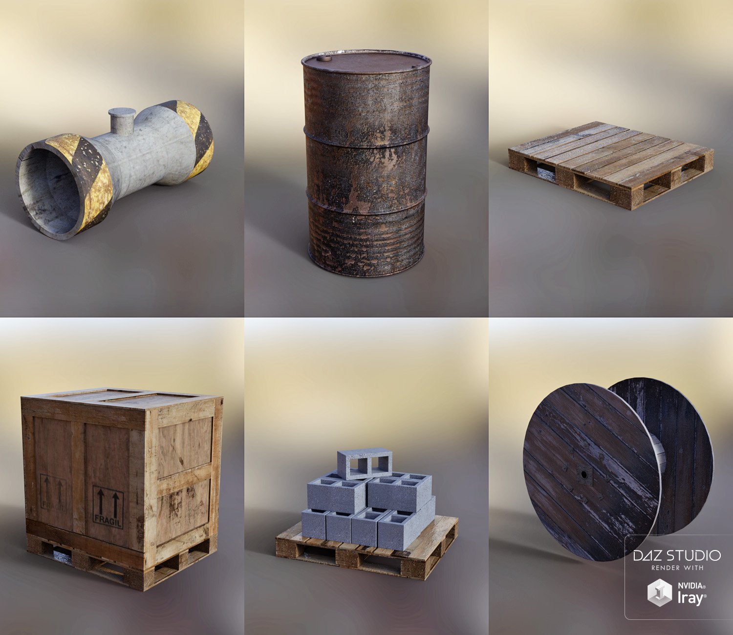 Abandoned Factory Floor Abandoned Factory Floor by: ForbiddenWhispersDavid Brinnen, 3D Models by Daz 3D