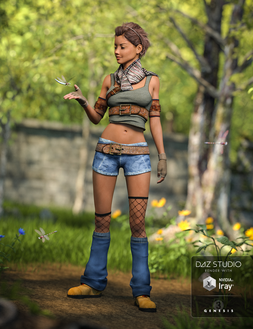 Quinn Outfit for Genesis 3 Female(s)