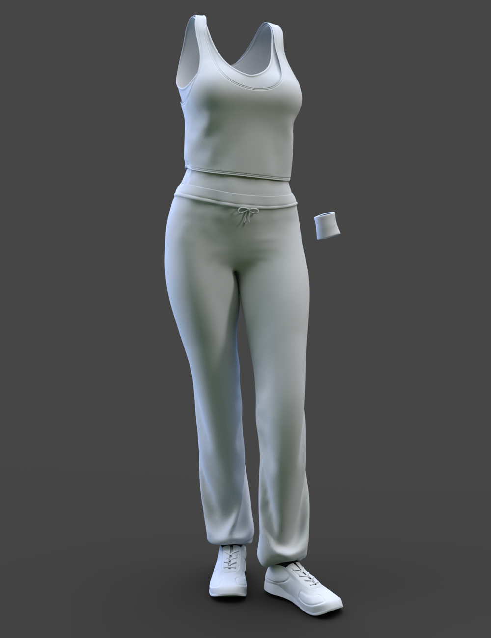 Athletic Gear for Genesis 3 Female(s) by: Shox-Design, 3D Models by Daz 3D