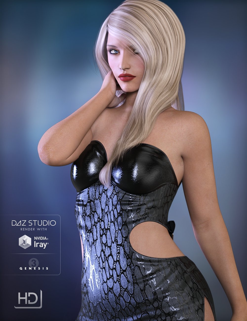 LY Heather HD by: Lyoness, 3D Models by Daz 3D