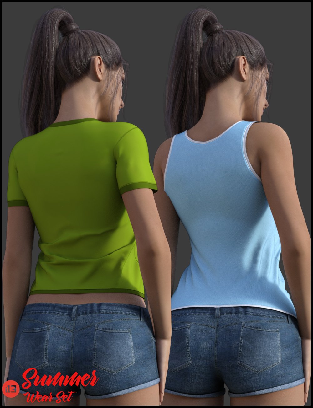 i13 Summer Wear Set for the Genesis 3 Female(s) i13 Summer Wear Set for the Genesis 3 Female(s) by: ironman13, 3D Models by Daz 3D