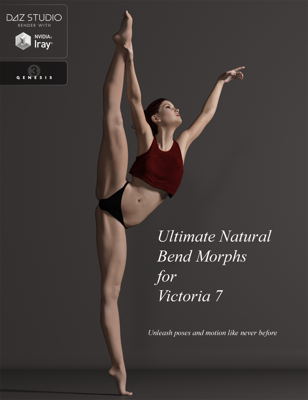 Ultimate Natural Bend Morphs for Victoria 7 by: K.H. Image Studio, 3D Models by Daz 3D
