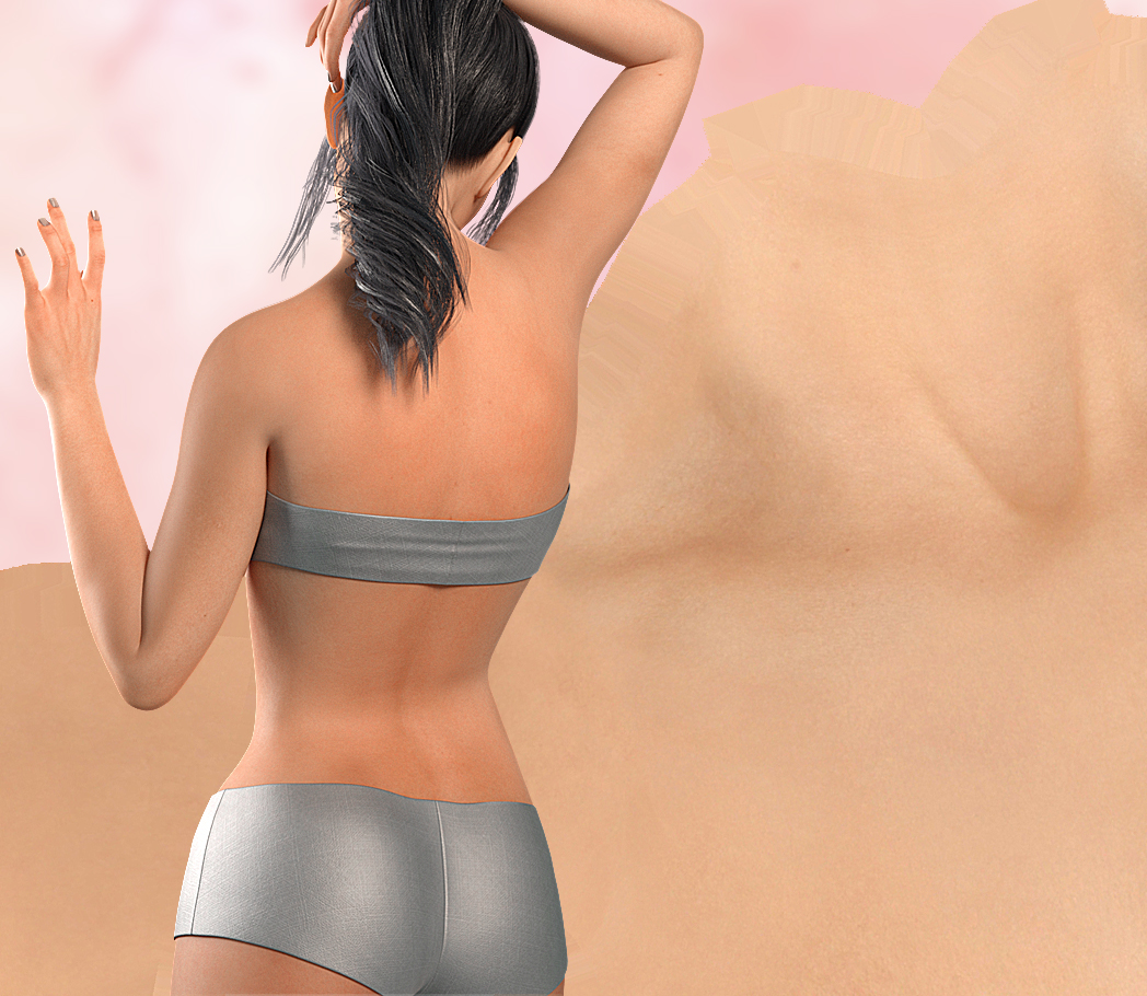 Skintastic Skins Merchant Resource: Flawless Genesis 3 Female by: SR3, 3D Models by Daz 3D
