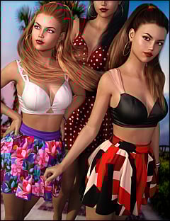 Cathy Outfit Lovely Textures Cathy Outfit Lovely Textures by: ShanasSoulmate, 3D Models by Daz 3D