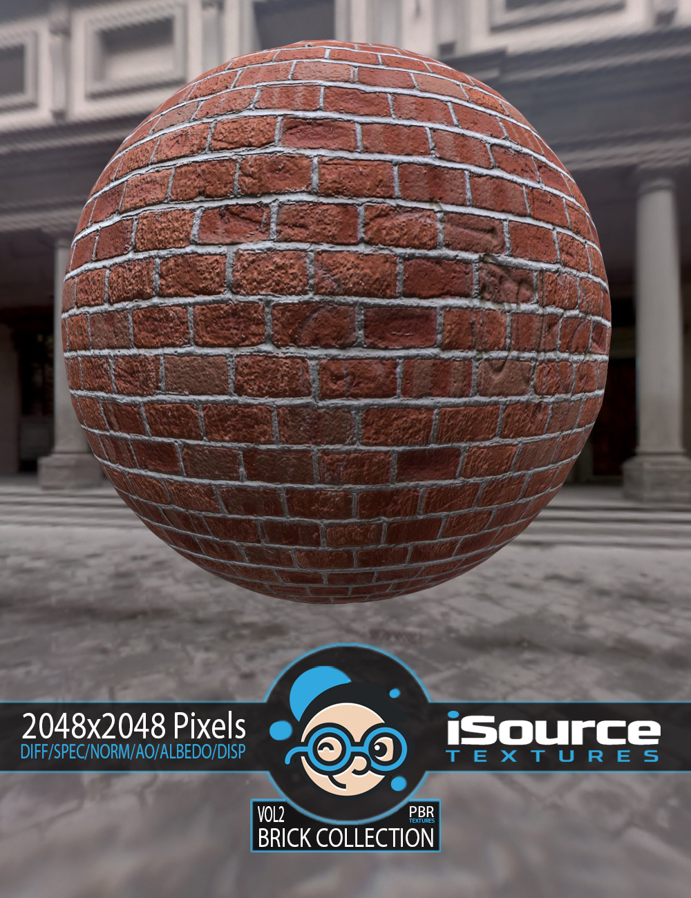 Brick Collection Merchant Resource - Vol2 (PBR Textures) Brick Collection Merchant Resource - Vol2 (PBR Textures) by: iSourceTextures, 3D Models by Daz 3D