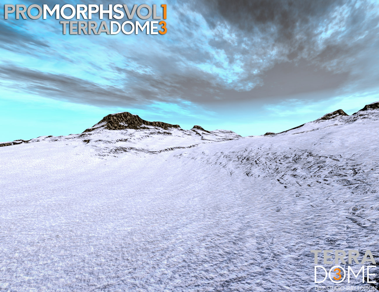 Terrain-Morphs-Vol1 For TerraDome 3 by: Colm Jackson, 3D Models by Daz 3D