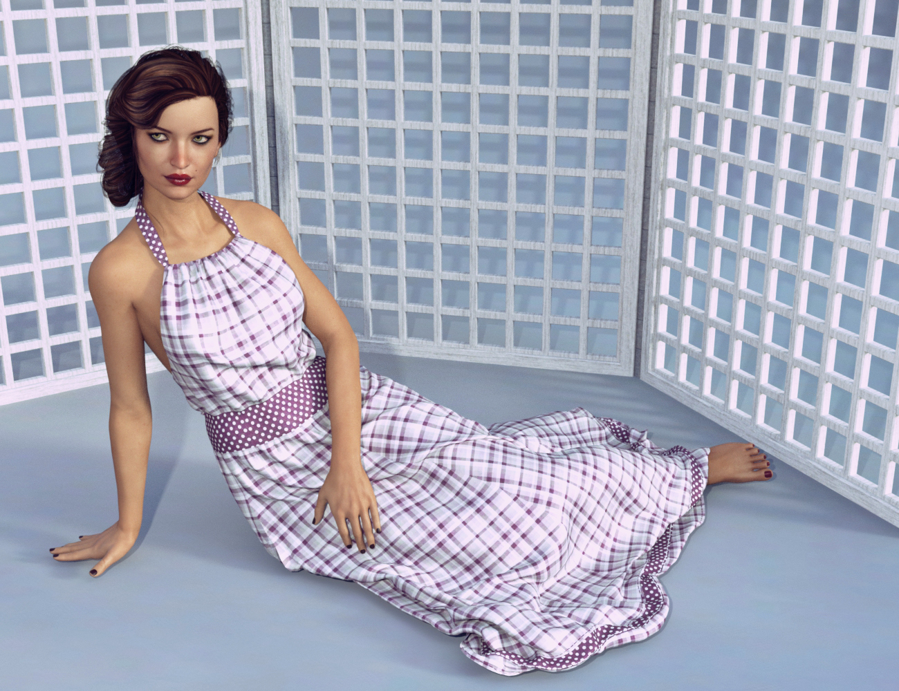 Monika Dress for Genesis 3 Female(s) Monika Dress for Genesis 3 Female(s) by: PandyGirl, 3D Models by Daz 3D