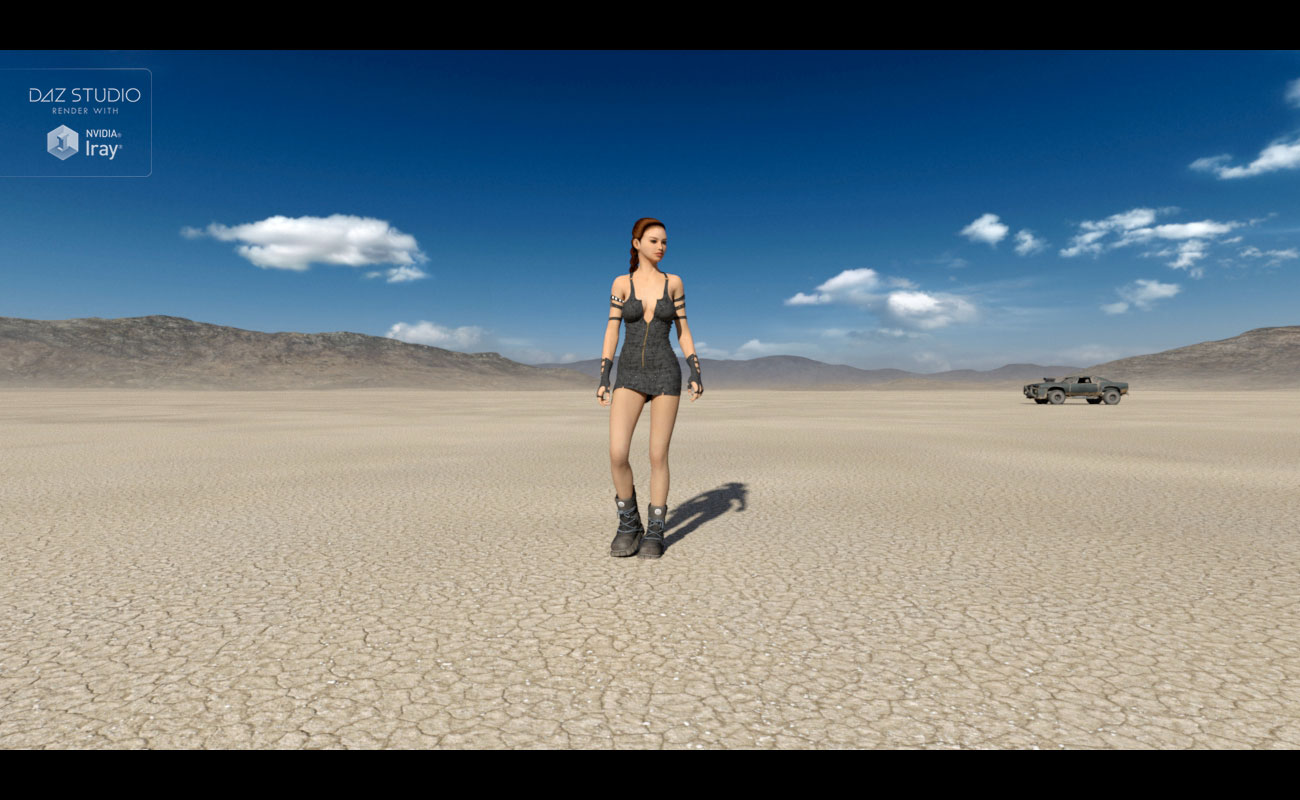 Dry Mud Desert Iray and Add-ons by: Aako, 3D Models by Daz 3D