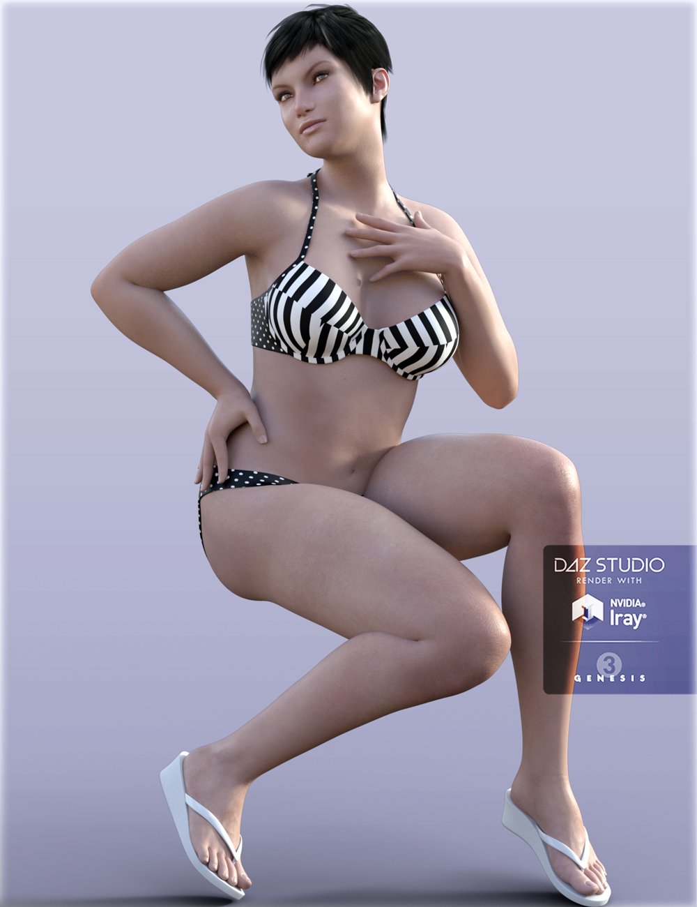 H&C Bikini Set for Genesis 3 Female(s) H&C Bikini Set for Genesis 3 Female(s) by: IH Kang, 3D Models by Daz 3D